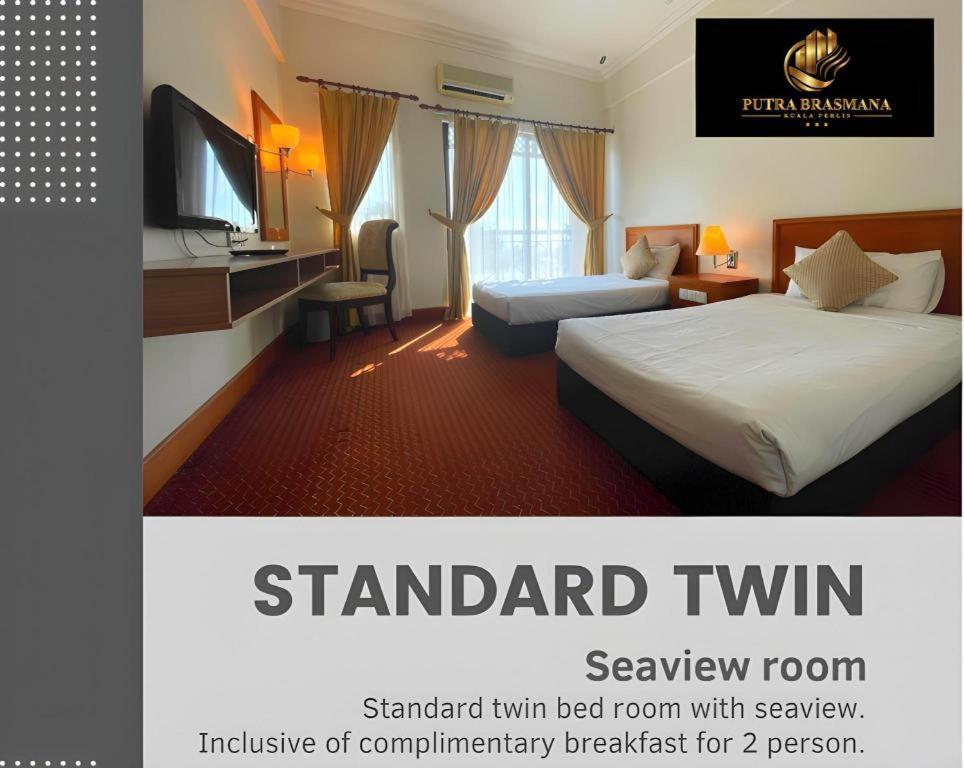 Putra Brasmana Hotel Куала Перлис Екстериор снимка